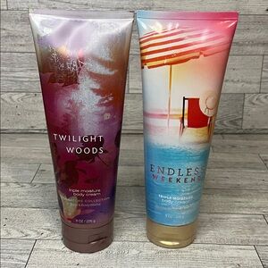 Bath & Body Works Twilight Woods Triple Moisture Body Cream - Purple
